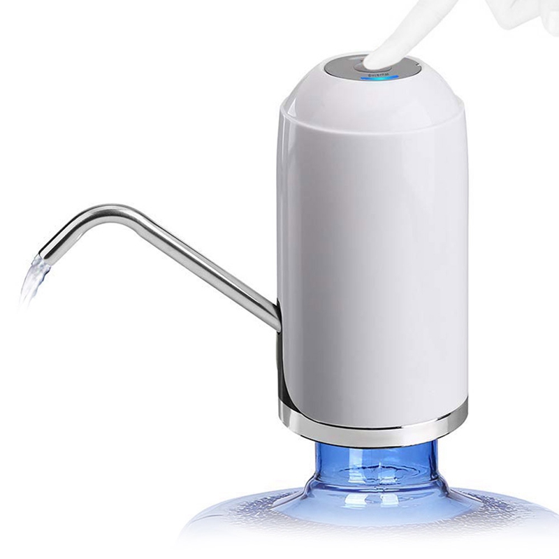 Vandflaskepumpe, elektrisk drikkevandspumpe 5 liter vandflaske køler dispenser usb opladning bærbar vanddispenser: Default Title
