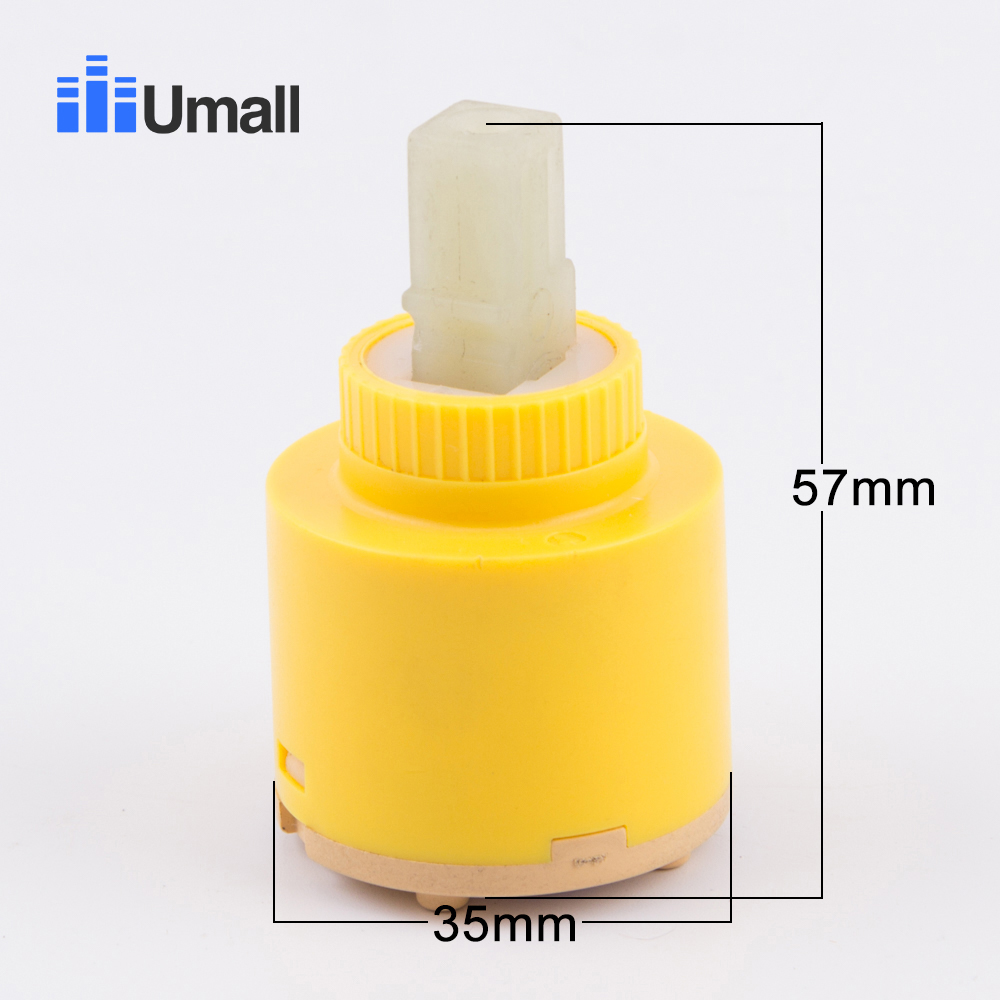 35Mm Idle Spool Keramische Kern Water Tap Helder Water Filter Kern Hoofd Badkamer Keuken Schoonmaakproducten Vervangende Onderdelen
