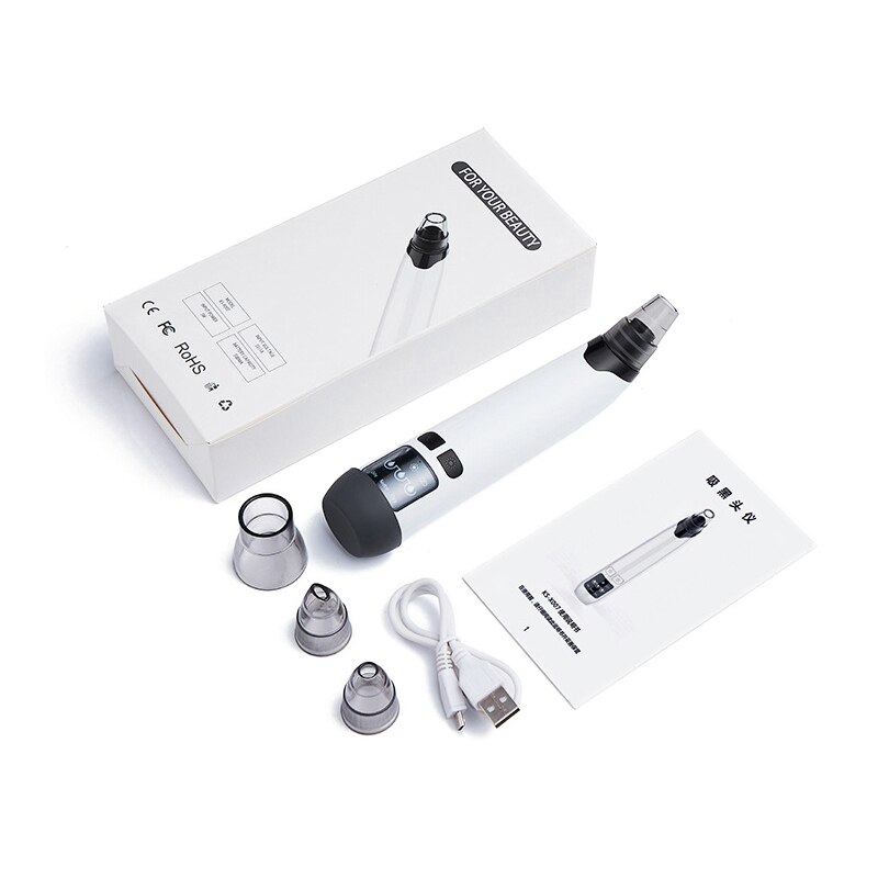 Face Blackhead Remover Vacuum Acne Pore Pimple Removal Electric BlackHead Vacuum Cleaner Facial Skin Care Tool
