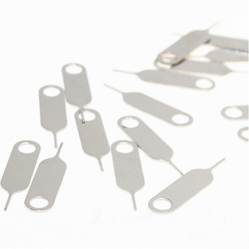 20-1000Pcs Universal Round hole Sim Card Tray Pin Ejecting Removal Needle Opener Ejector For Mobile phone