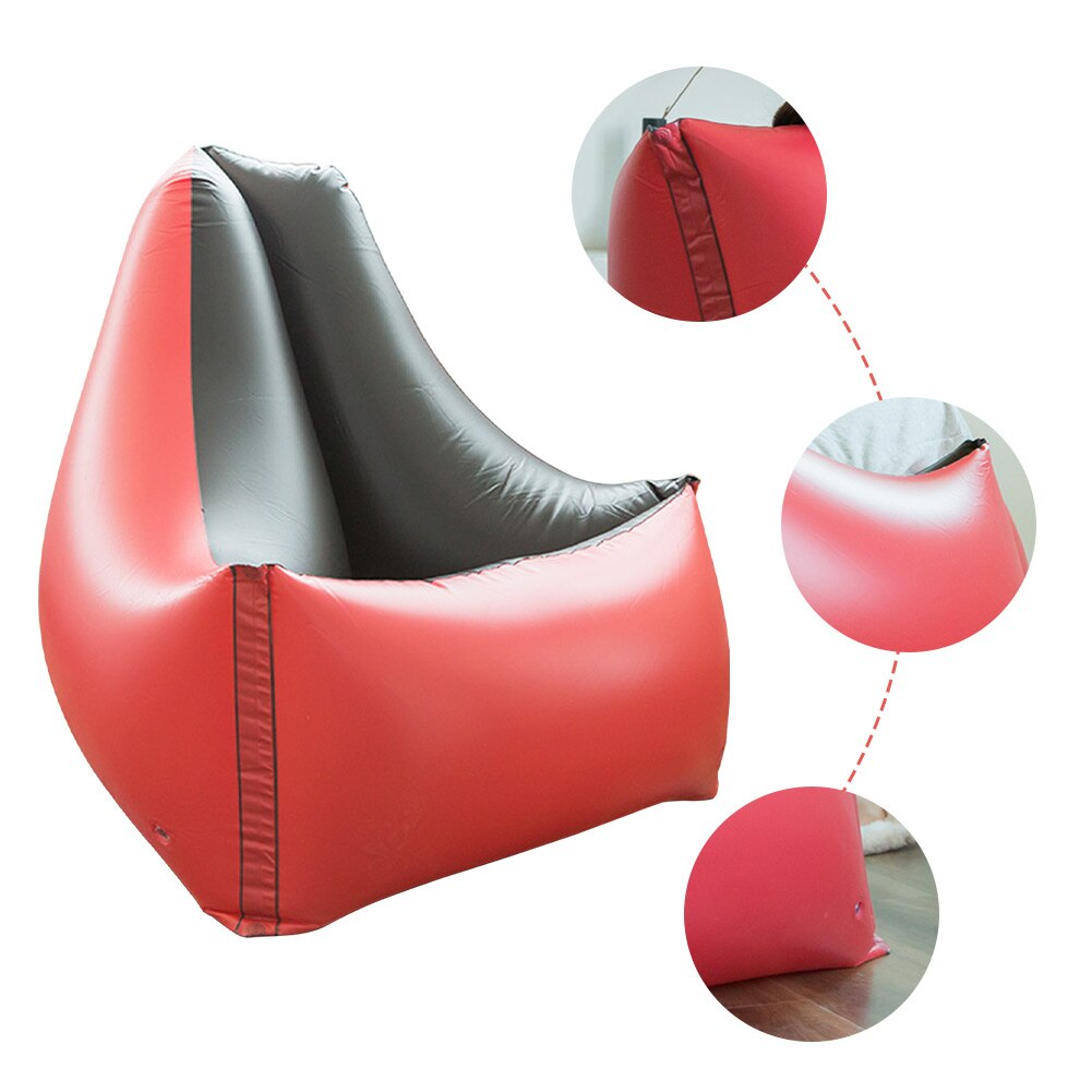 Thickened Swimming Pool Foldable Portable Home Camping Nap Inflatable Sofa Living Room PVC Lazy Lounger Outdoor Indoor Recliner