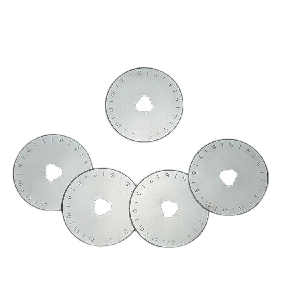 10PCS 28/45/60mm Rotary Cutter Blades Sharp Leather Blade Set Blade Fits For OLFA Fiskars DAFA Truecut Cutter Patchwork Tool
