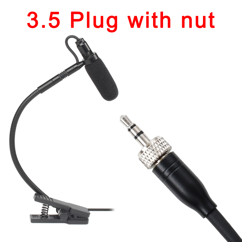 Mini-Saxophon, 3-polig, 4-polig, Mikrofon, XLR, 3,5-mm-Stecker, Musikinstrument, Mikrofon, omnidirektionaler Typ, Saxophon-Mikrofon, Kunststoffbox Ich bin-20: Weiß