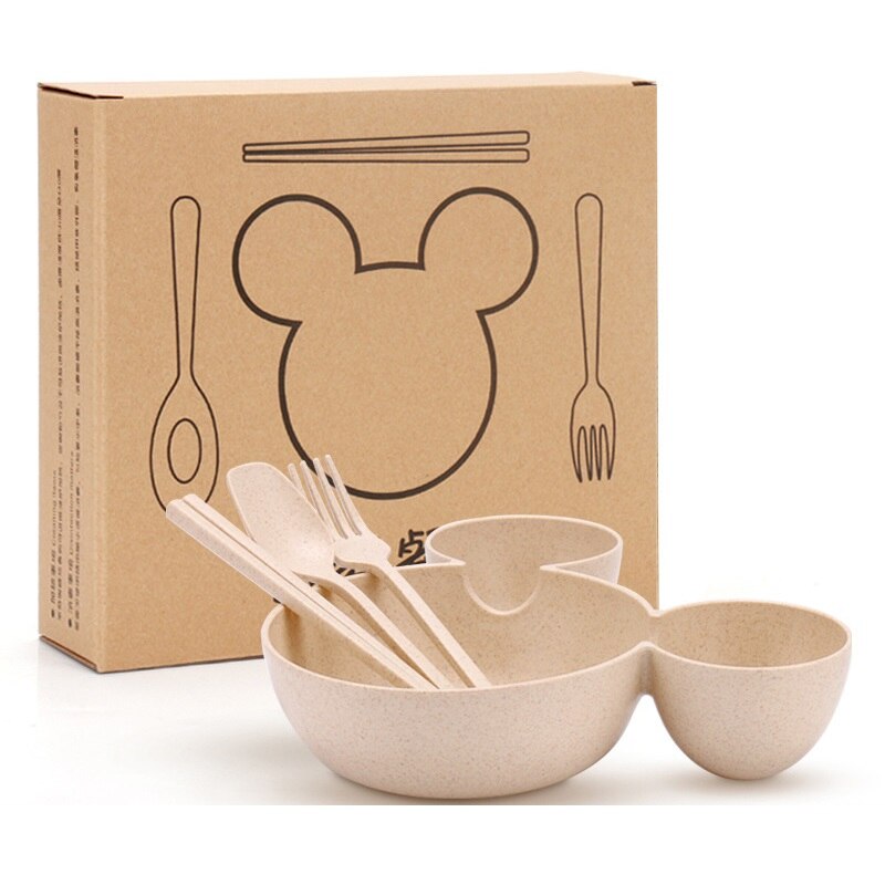 1 set forma encantadora de paja de trigo de condimento de vinagre de soja salsa vegetal sal aperitivo plato pequeño suministros de cocina: Beige