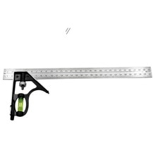 300MM Adjustable Engineers Combination Try Square Set Right Angle Ruler