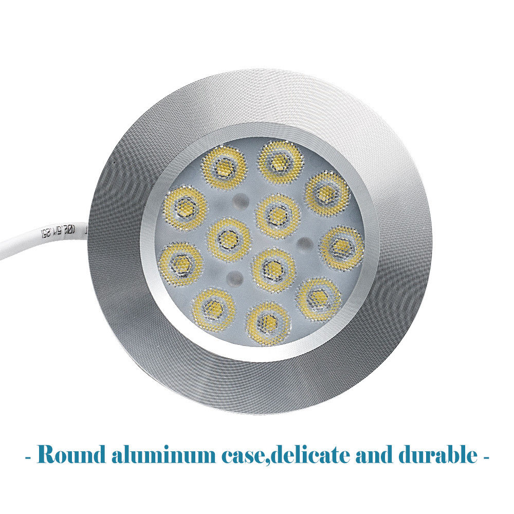 8x 12V Interior Celling Dome Light For Camper Van Caravan Motorhome Spot Warm light