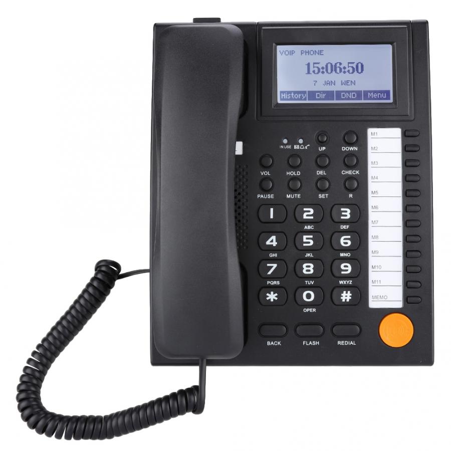 kabelgebunden Telefon KX-883CID Dual-Hafen Erweiterung einstellen kabelgebunden Telefon mit Freisprecheinrichtung mit Klar Telefon mit Beantwortung Maschine