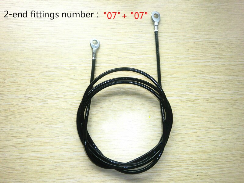 Zubehör für Fitness geräte, Stahldraht seil, 5mm, 6mm Draht-und Kopf zubehör für Fitness kabel, Fitness kabel: Grau