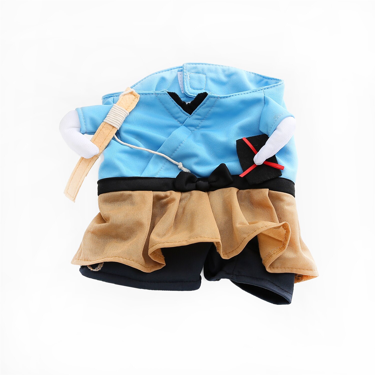 Funny Cat Clothes Pirate Suit Clothes for Cat Costume Clothing Corsair Halloween Pet Clothes Dressing Up Cat Party Costume Suit