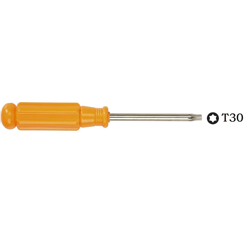 1pc T15 T20 T25 T30 Torx Screwdriver Tamper Proof Security Screw Bolt Hole Screwdriver Screw Driver Wrench Key Hand Tools: grey