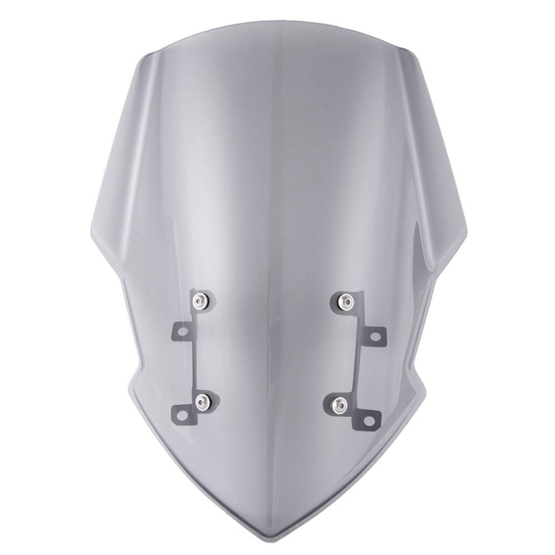 Anteriore del motociclo Parabrezza Parabrezza Deflettore Griglie di Protezione con Staffa per il 2018-2019 Yamaha MT FZ 07 MT-07 FZ-07 Moto Acc: Default Title