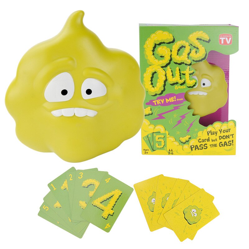 Gas Uit Guster Speelgoed Gag Joke Funny Gas Out Game Entertainment Intellectuele Gas Uit Guster Card Games Voor Kinderen