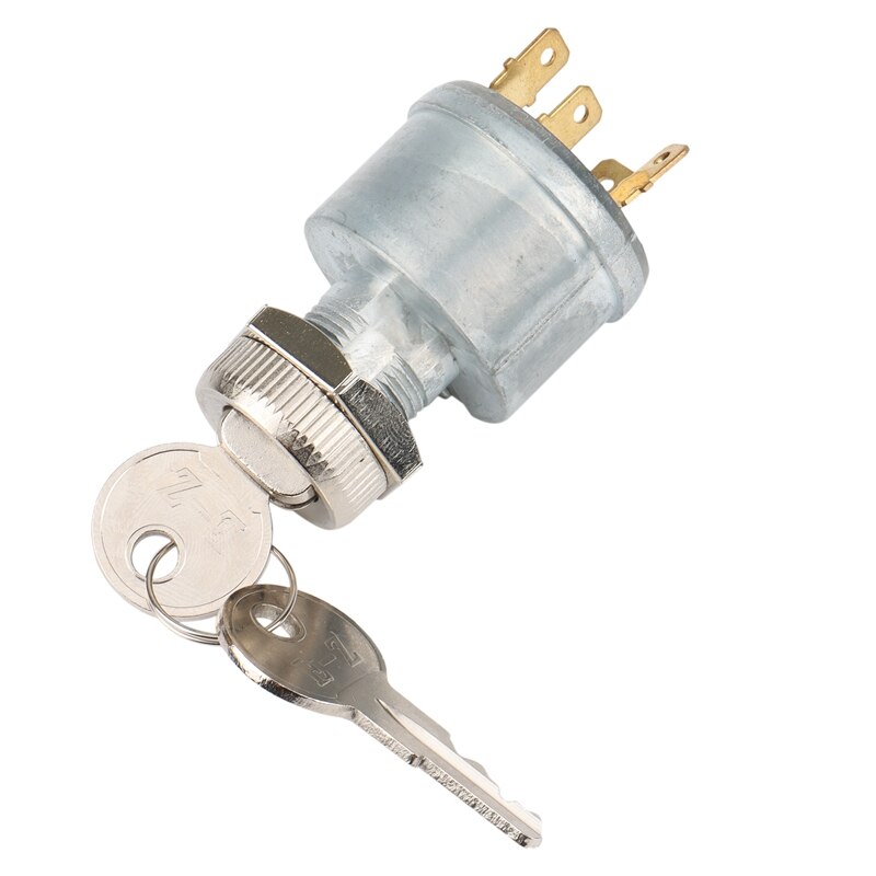 Topfor EZGO TXT Ignition Switch, Starter Switch Key Fits Golf Cart 33639-G01,Golf Cart Accessories