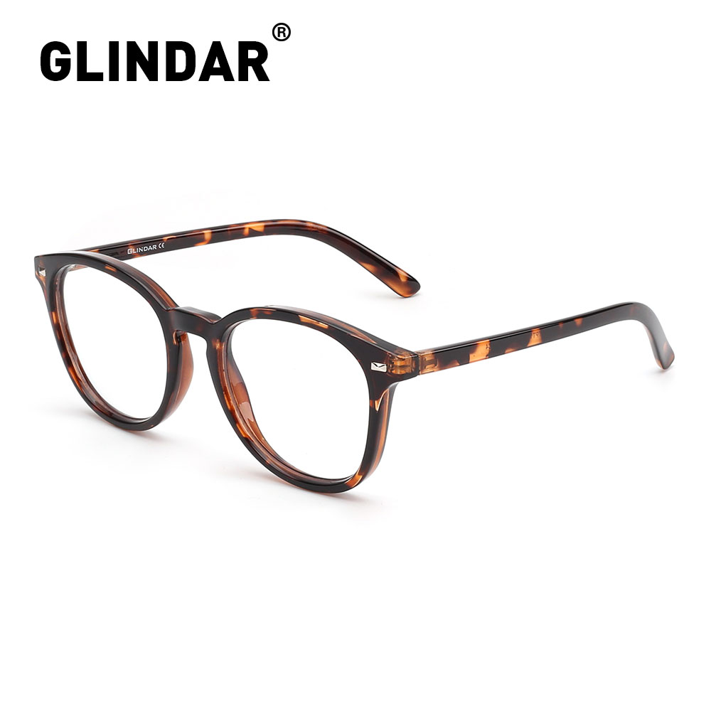 Menn kvinner blått lys blokkerende retro briller blålys briller ramme anti blue ray datamaskin spill klare briller: C4 demi