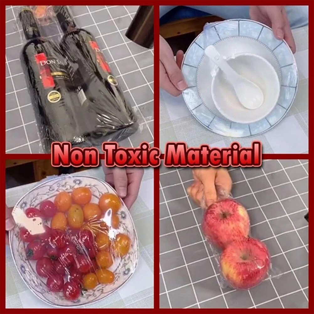 Disposable Heat Shrinking Household Thick Roll Multiuse Film Protector Easy Apply Plastic Wrap Space Saving Waterproof Universal