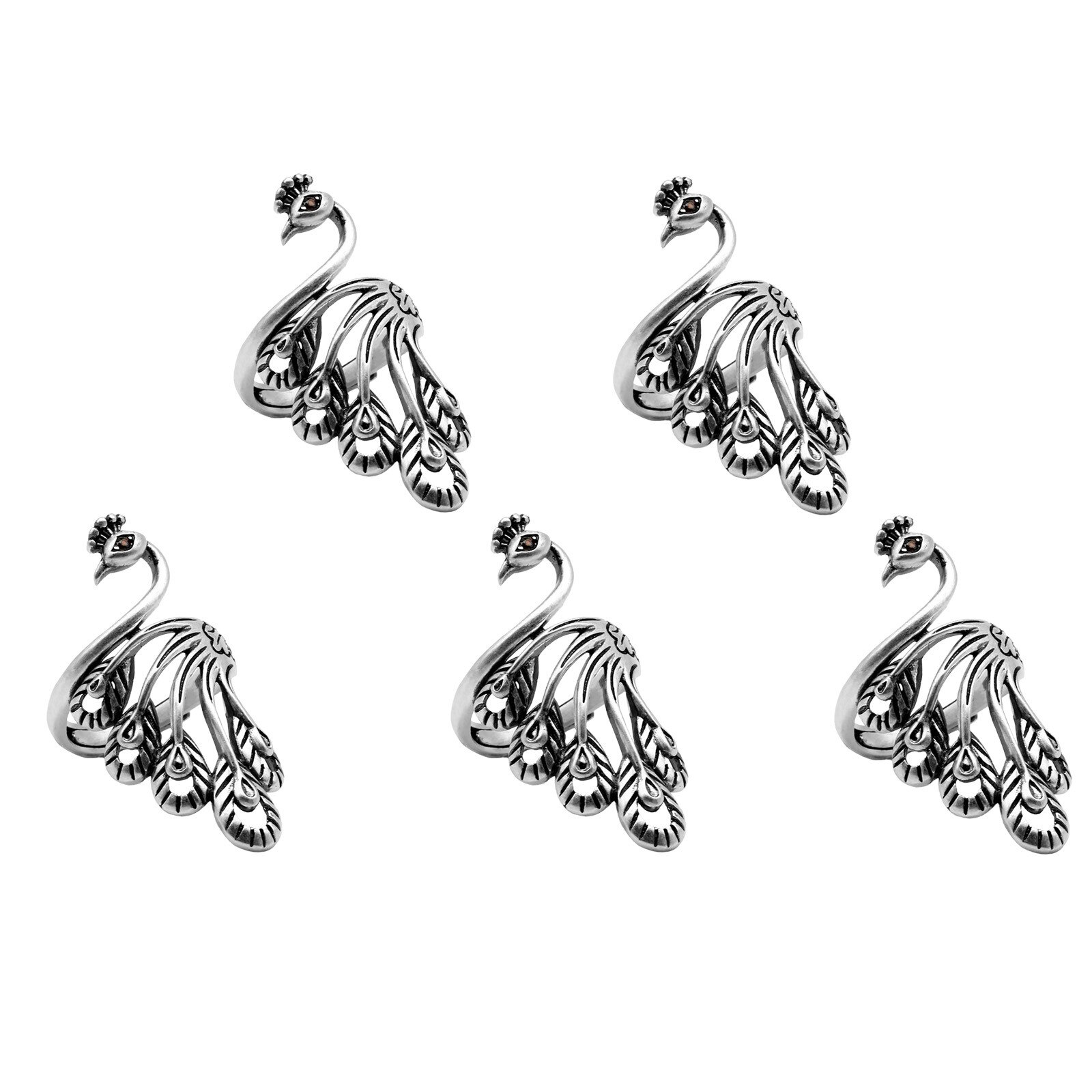 1-5Pcs Adjustable Knitting Loop Crochet Loop Knitting Tool Accessories Knitting Ring Adjust Finger Wear Thimble Yarn Guide L1013: 5PC