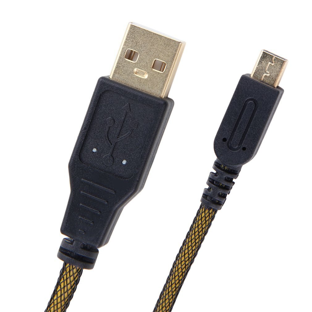 USB Data Cable for 3DS XL Sync Power Charger Charging Cord Cable for 3DS/3DSXL/2DS Gold Plated Charging Cable Nintendo