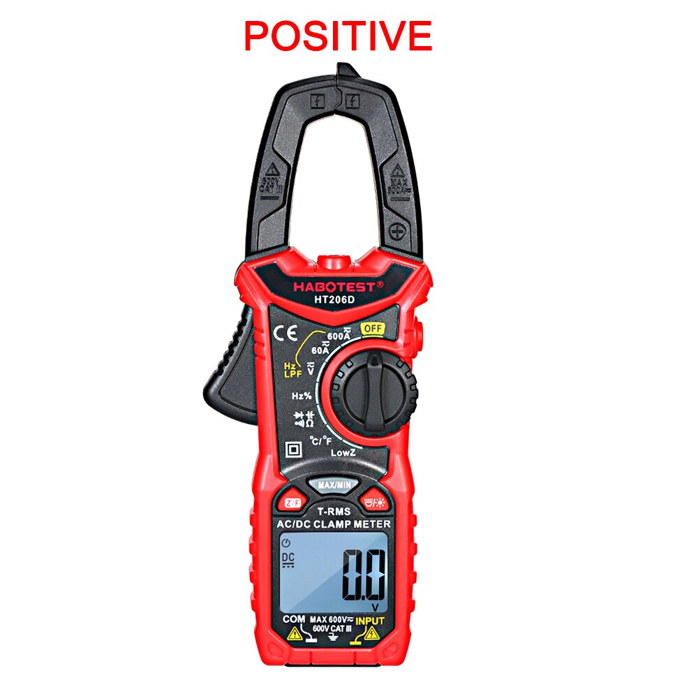 HABOTEST Digital Clamp Meter Mess Clamp Multimeter Strom Clamp Strom/Frequenz Widerstand NCV Digitale Camp Meter