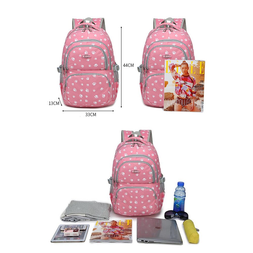 Sac à dos pour enfants, pour filles, pour l'école primaire, avec dessin animé, pour les voyages