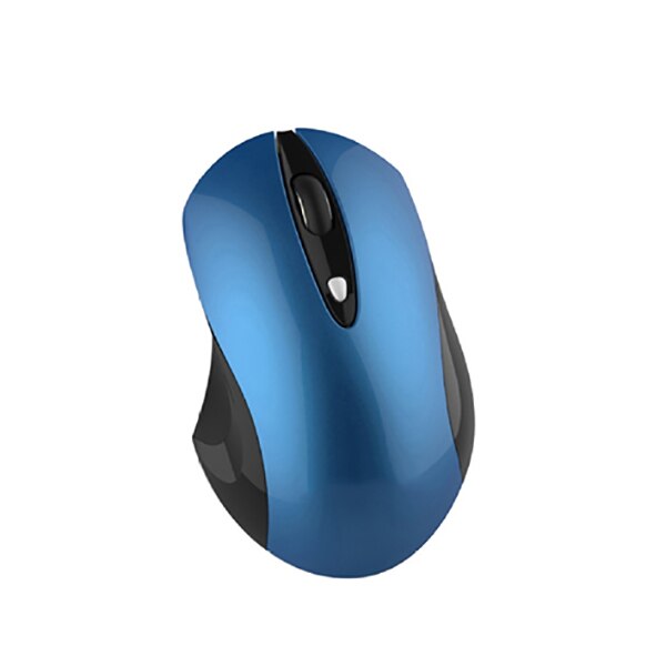 Robotsky 2.4GHz Wireless Mouse Silent 1600DPI Optical Computer Gaming Mouse for Laptop Notebook Desktop: Blue
