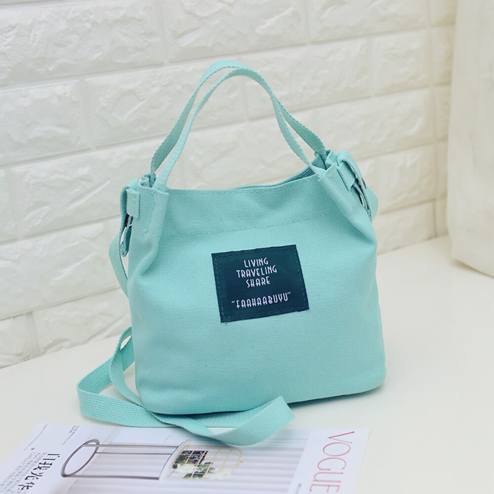 Kstyle 9108 Korean Top Seller Premium Canvas Women Sling Bag Handbag Handbeg Wanita: Green
