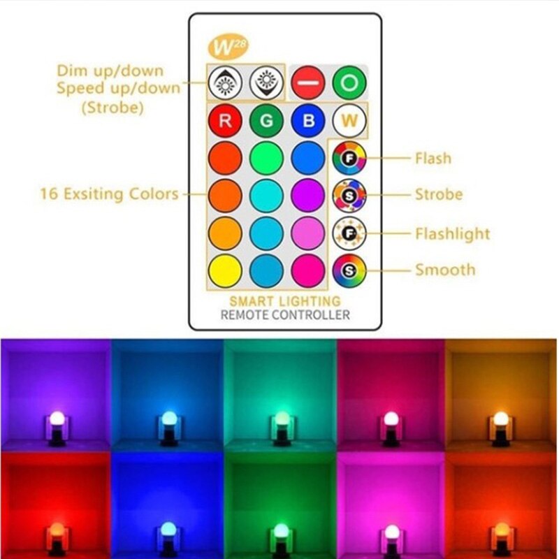 Juego De 20 Luces LED RGB Para Patio O Escalones - Diámetro 15mm, IP67, Control Remoto, Empotrables