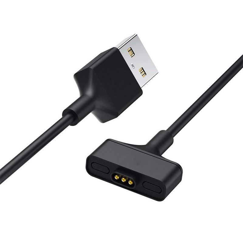 3 fot /1m erstatningslader usb ladekabel ladekabel ledning for fitbit ionic  td1102 trådløst armbånd tracker tilbehør