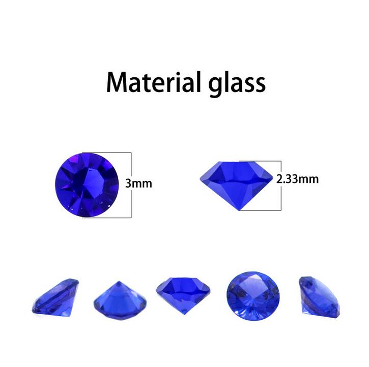 (120 Pcs/lot ) Crystal 3mm Floating Charms 12 Months Birthstones Floating Charms fit Floating Glass Lockets