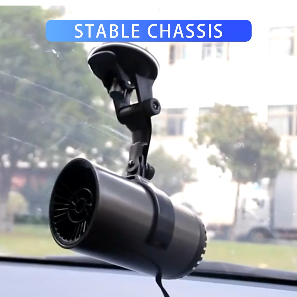 Universal Car Heater Fan 12V Interior Heating Cooling Fan Car Windshield Defrost Anti-fog Heater