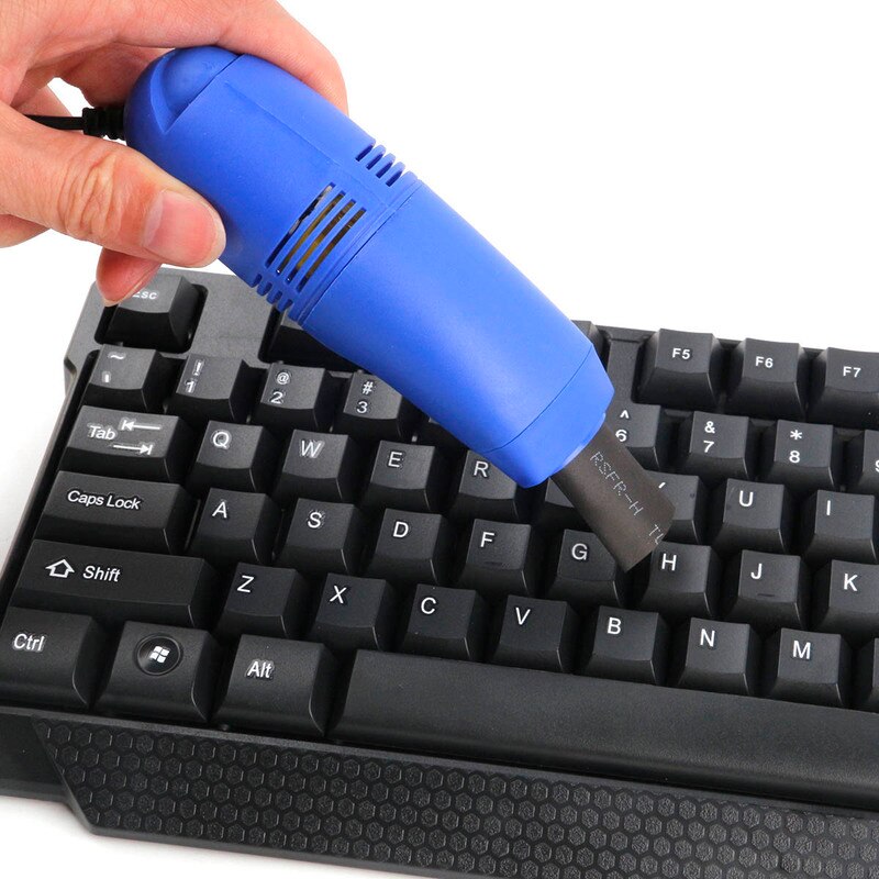 Computer Keyboard Vacuum Cleaner USB Mini Vacuum Cleaner Mini Cleaner Computer for PC Laptop Desktop Notebook Brush Dust Kit