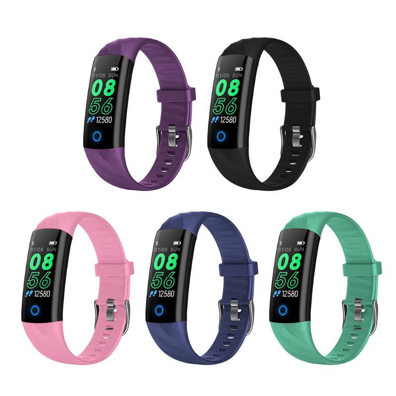 S5 Sport Smart Bracelet IP68 Waterproof Color Screen Smart Band Activity Tracker