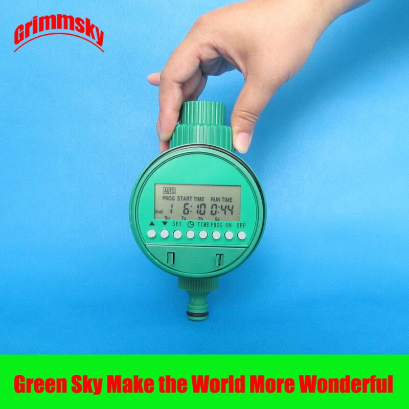 LCD analogue waterproof garden timer