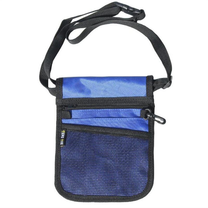 Sygeplejerskepose talje taske arrangør ekstra lomme justerbar plejetaske stor kapacitet praktisk opbevaringspose