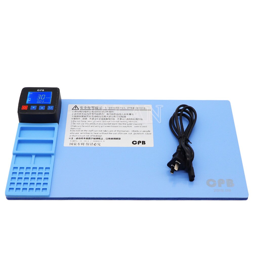 Lcd-scherm Verwarming Aparte Pad Cpb Pro 320 Rubber Mat Mobiele Telefoon Demonteer Repair Tool Kits