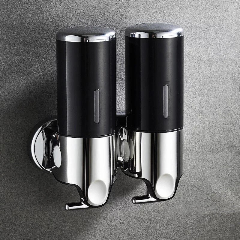 LIUYUE Flüssigkeit Seife Spender 500 ml Schlecht Zauberstab Montiert Kunststoff Shampoo Flüssigkeit Spender Hand Waschen Küche Zubehör: 1000ml-3