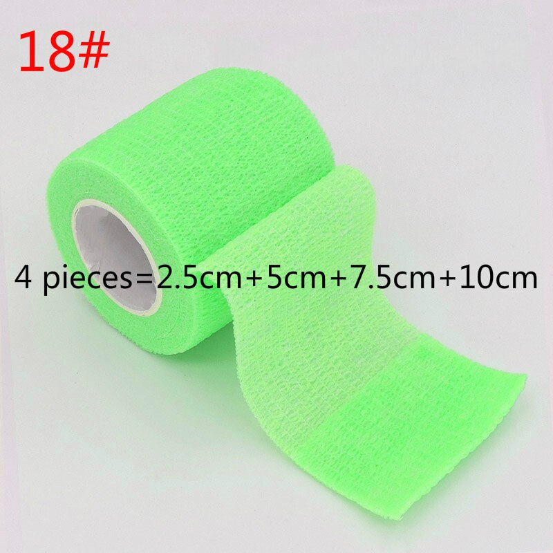 4 Pieces Elastoplast Bandage 4.5m Length Self Adhesive Sports Protector Breathable Elastic Bandage Gym Athletic Tape: Camouflage