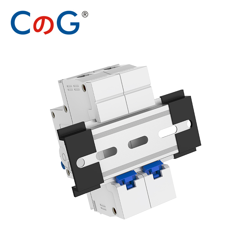 Cg 2p mcb 10a 16a 20a 25a 32a 40 a 50 a 63a effektbryter  dz47z 500v/1000v din-skinnemontert dc-frakoblingsbryter til solcelleanlegg