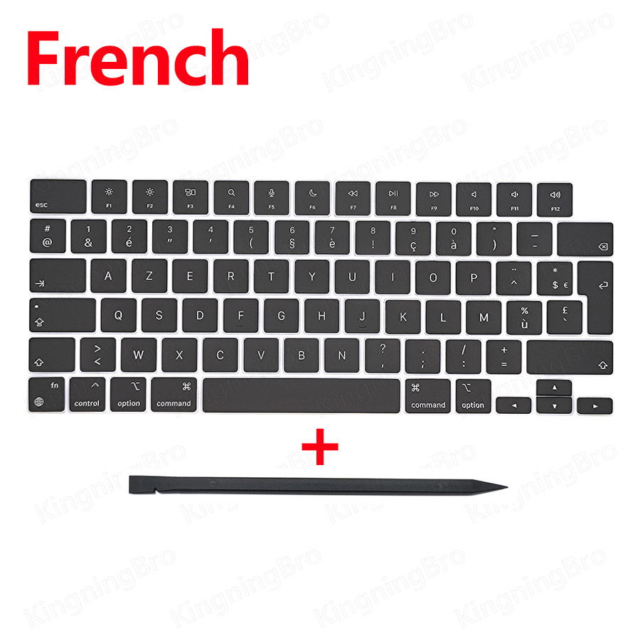 Keyboard Keys Keycap For Macbook Pro Air 14" 16" A2442 A2485 A2779 A2780 A2918 A2991 A2992 A2681 A2941 Keys Cap Replace: Orange
