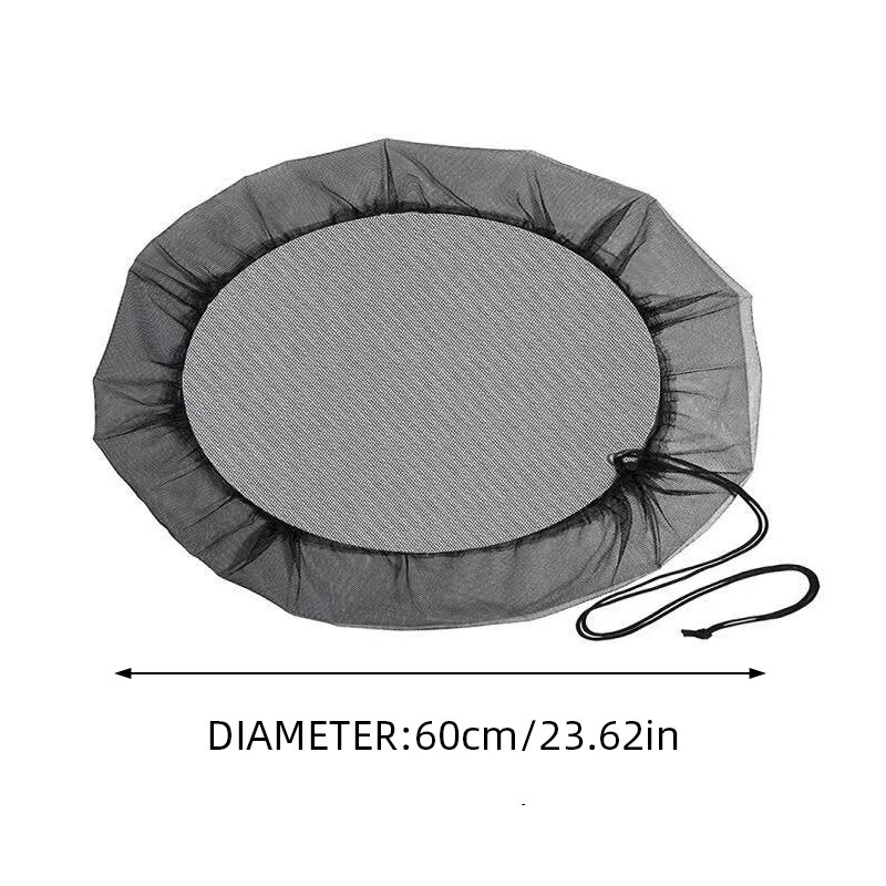 Regenemmer netto omslag emmer insectenbestendig netto hoes watertank schermbescherming hoes regenemmer filter beschermnet: Default Title