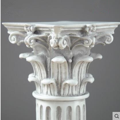 Colonne romaine Vintage | Modèle architectural ancien, décorations de bureau, pour la maison, beaux souvenirs