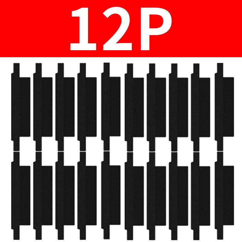 10 sztuk naklejki izolacyjne baterii ochrony rury owijania izolacji naklejki dla iPhone X XS XSM XR 11 12 13 Pro Max mini: 12Pro
