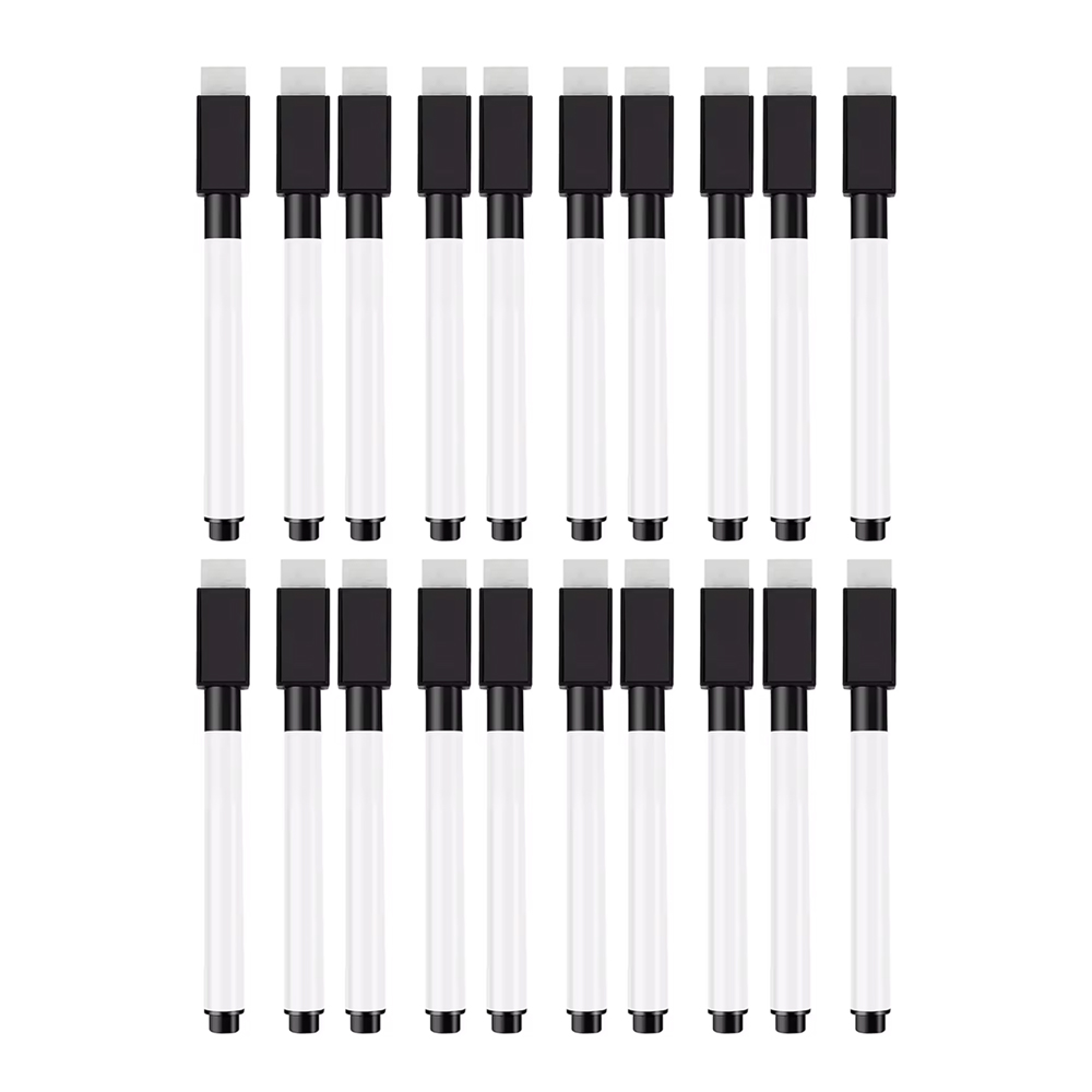 Magnetic Erasable Whiteboard Pen Color Options Blackboard Note Numbering Stationery Office Teaching Supplies for Classroom Use: Chocolate