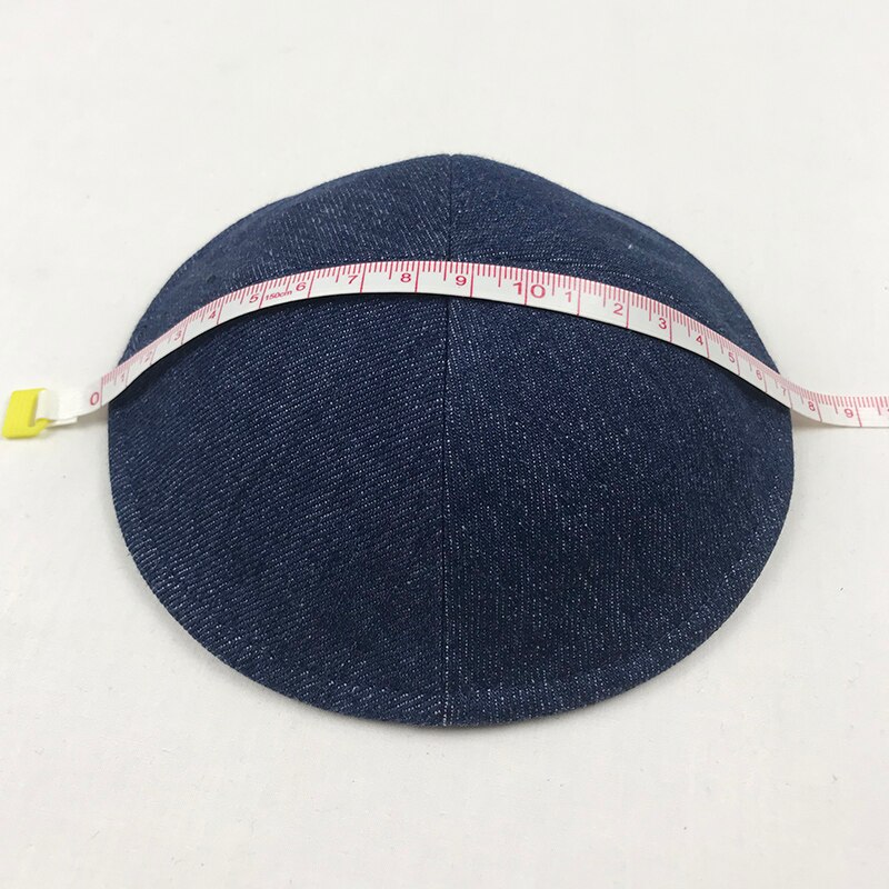 Jewish Handmade Jeans Kippah Kippa Kipot Kipa Yarmulkes Yarmulka 5.9 inches