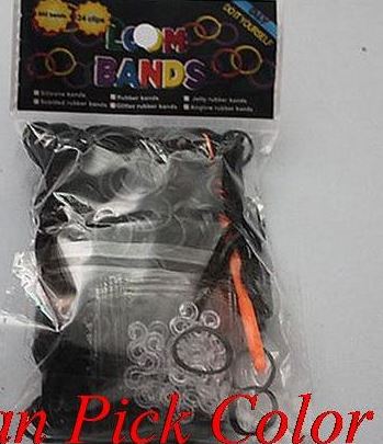 600 bands + 24 S-Clips/pack Elastische Rubber Familie Candy Kleurrijke Armband Weefgetouw Bands Multy DIY Siliconen vullingen beste h2343254s: 3