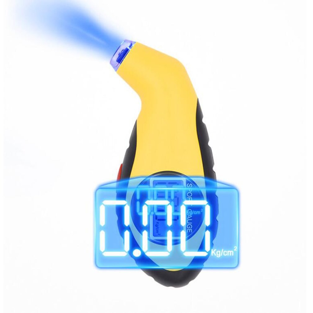 Tyre Air Pressure Gauge Meter Electronic Digital LCD Car Tire Manometer Barometers Tester Tool For Auto Car