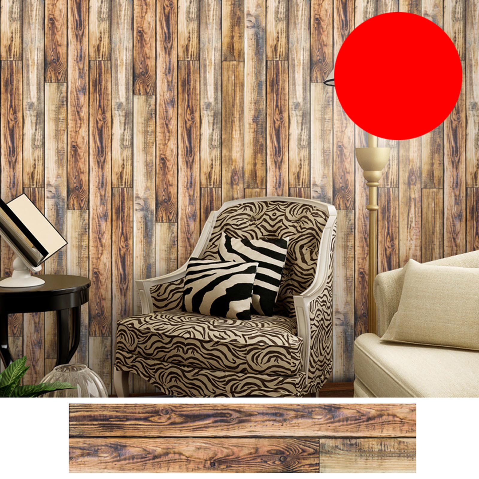 Tile Stickers 2x50m Bathroom Kitchen Wood Grain Wall Stick Waterproof Self Adhesive Removable DIY Paste Wall Decals Home Decor: H