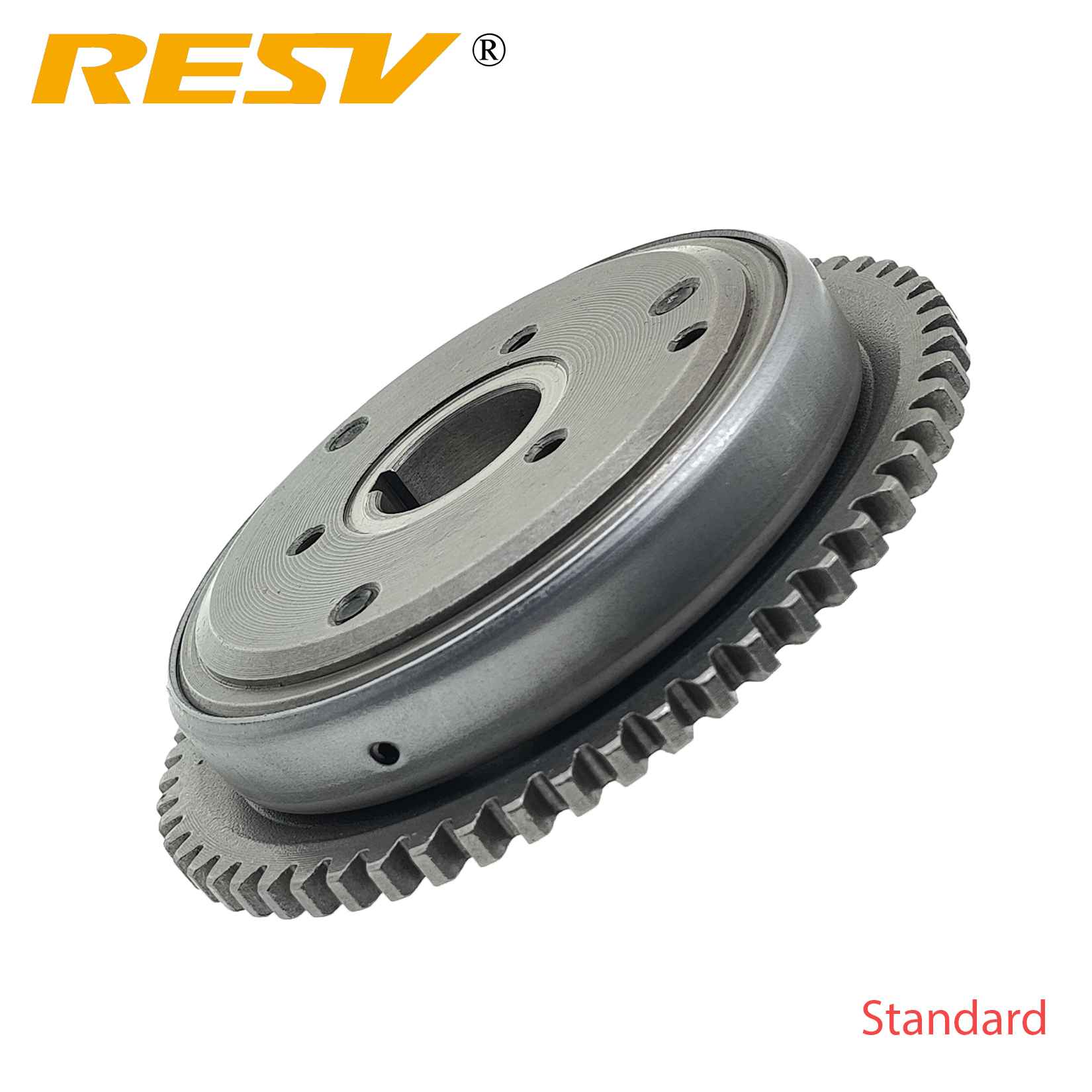 RESV für GY6 125 150 cc 152QMI 157QMJ 1P52QMI 1P57QMJ Leistung eins Weg Anlasser Anfang hoch Kupplung Assy. Freilaufkupplung: Armee Grün