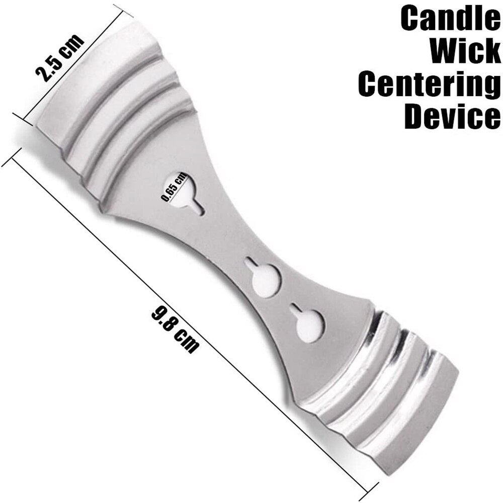 Candle Making Kits supplies DIY Craft Tools pouring pot holder wicks sticker Pin Vise candles tool for adults beginners: holder 1pcs