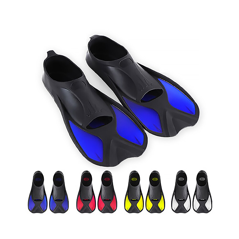 Adult flexible diving fins swimming neoprene snorkeling on sports swimming fins rubber fins non-slip swimming shoes water sports