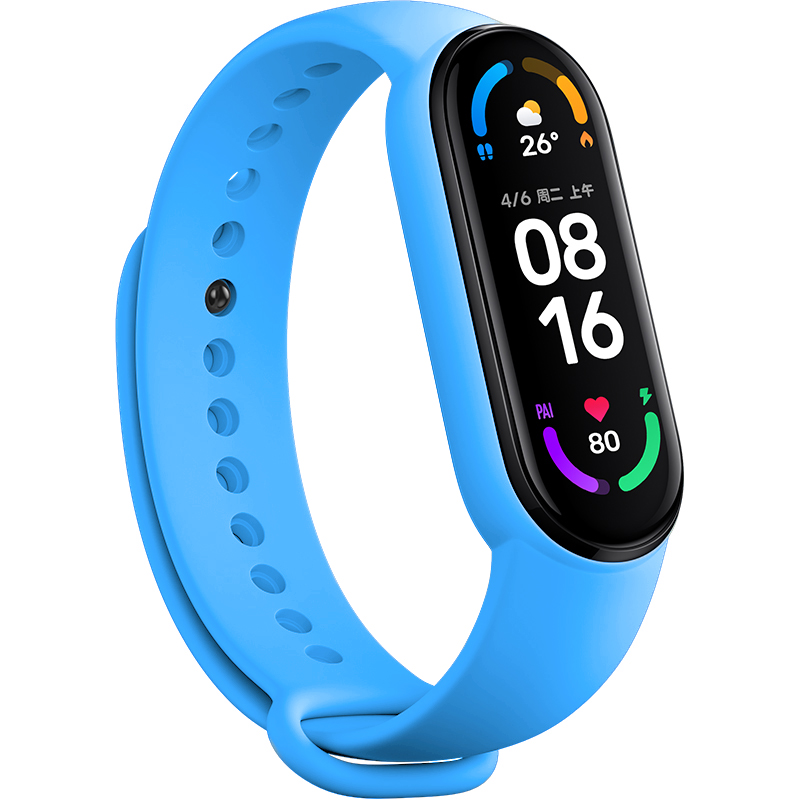 Uhrenarmband für Xiaomi Mi Band 3 4 5 6 7 Armband Silikonarmband Handschlaufe für Mi Band 7 3 4 5 6 Armband Smartwatch Band